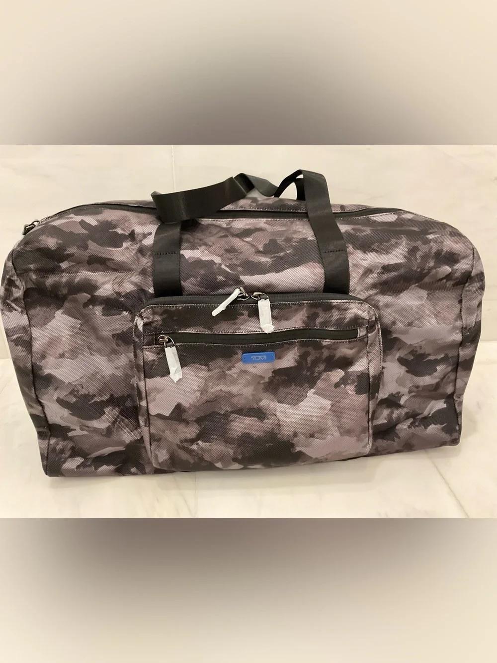 NEW TUMI Voyageur JUST IN CASE Packable 20.5” Duffel Bag - MOUNTAIN CAMO
